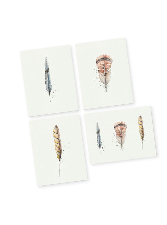 Feathers Greeting Card Bundle