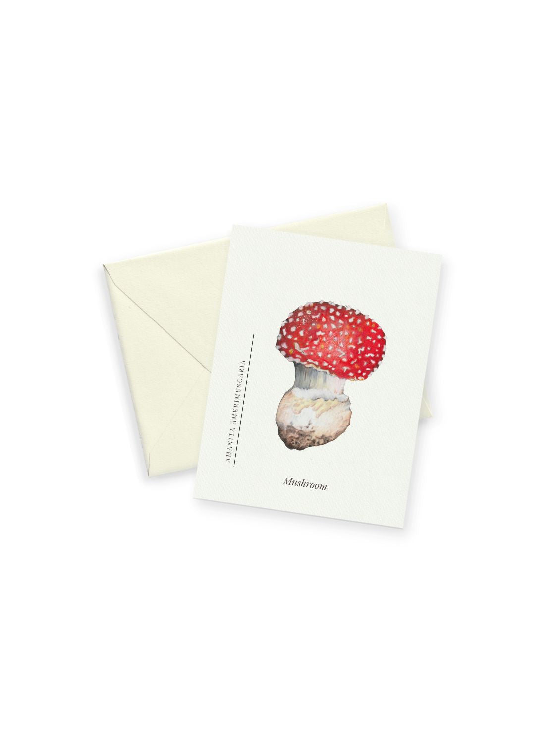 Red Mushroom Notecards