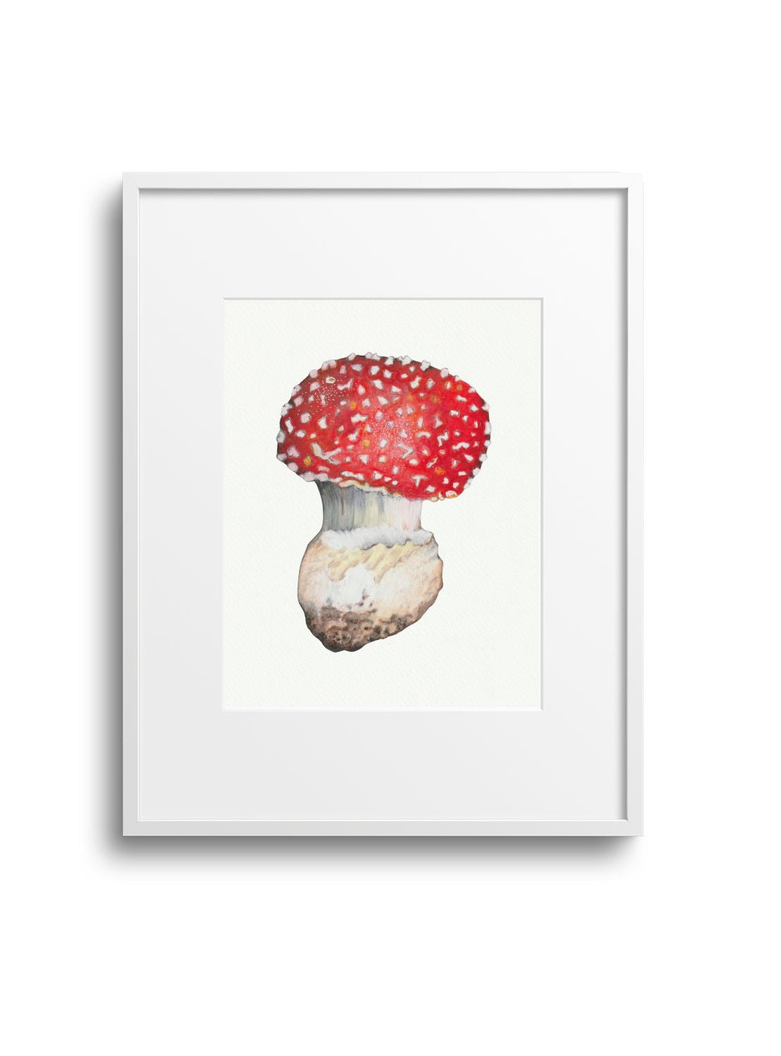 Red Mushroom Giclee Print