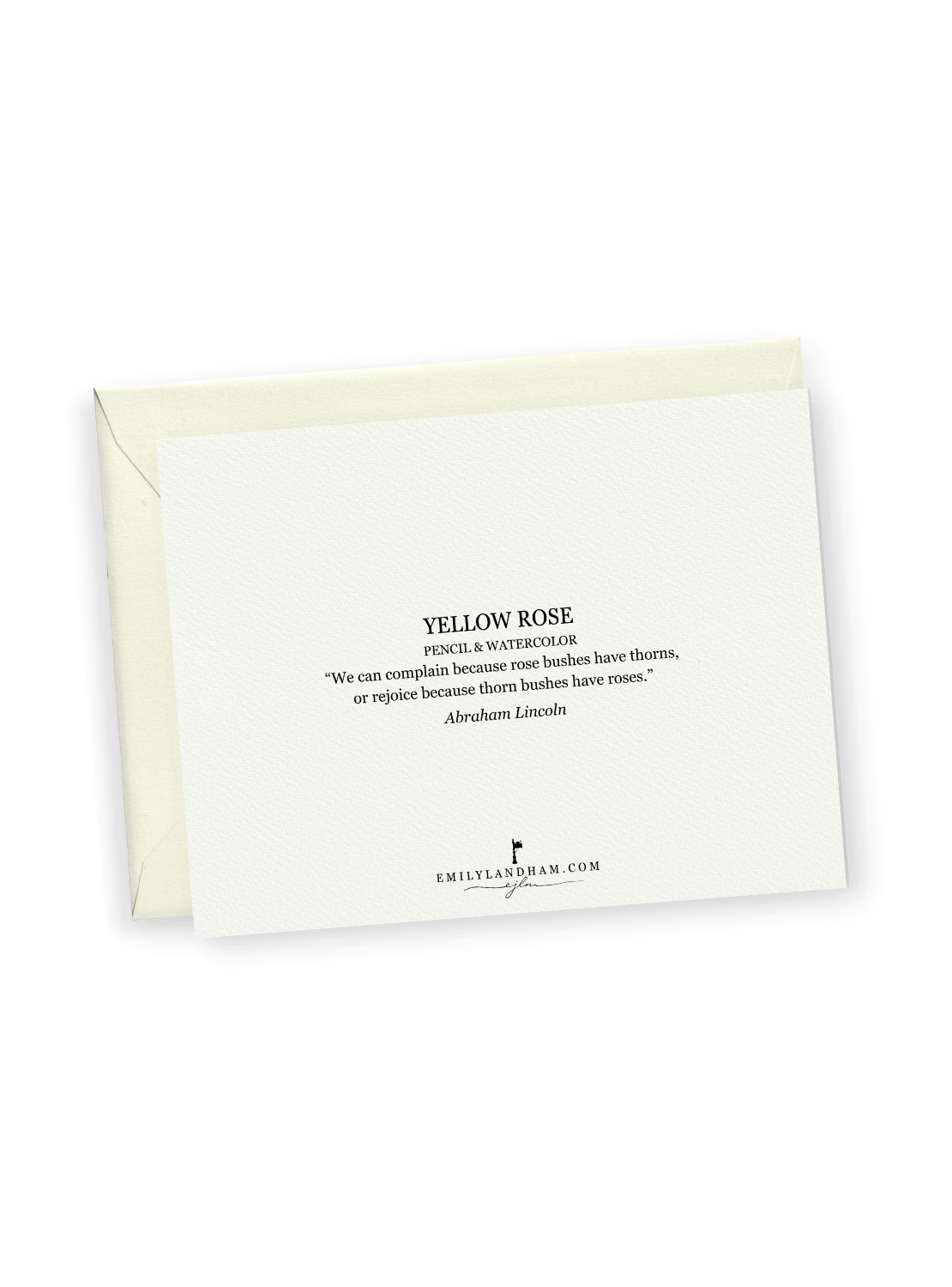 Yellow Rose Greeting Card Bundle