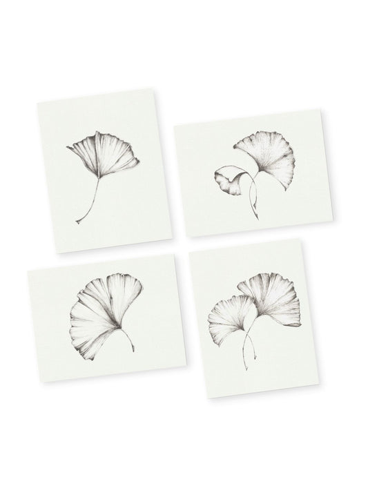 Gingko Leaves Greeting Card Bundle