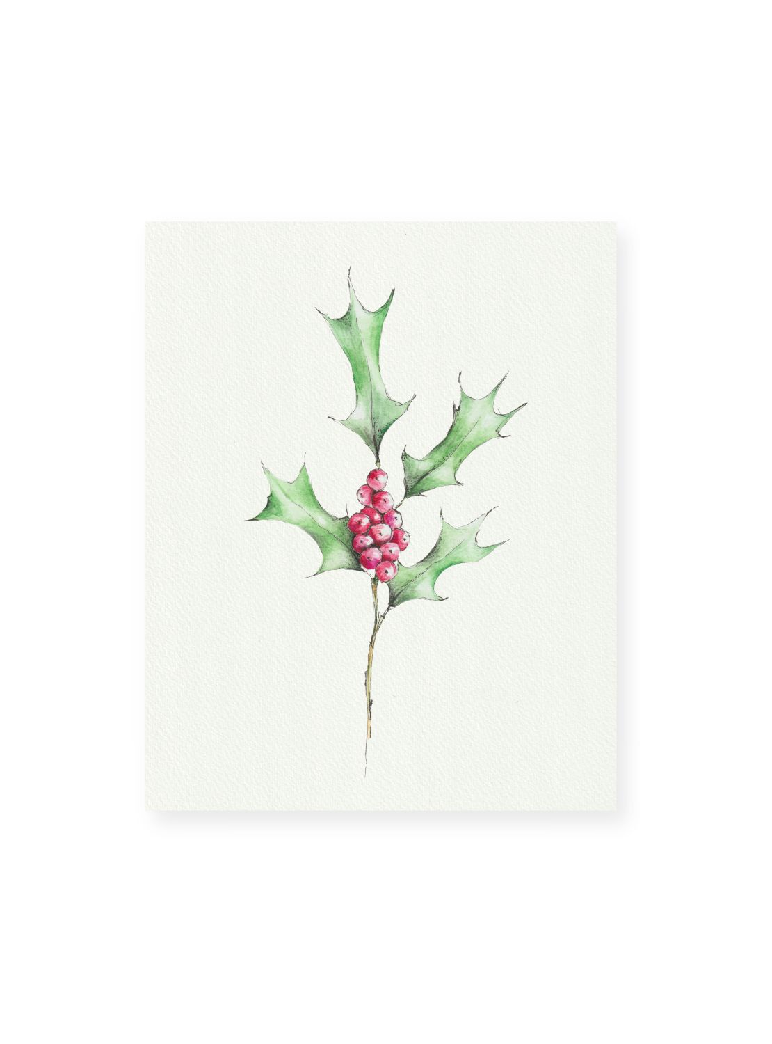 Holly Berries No.1 Giclee Print