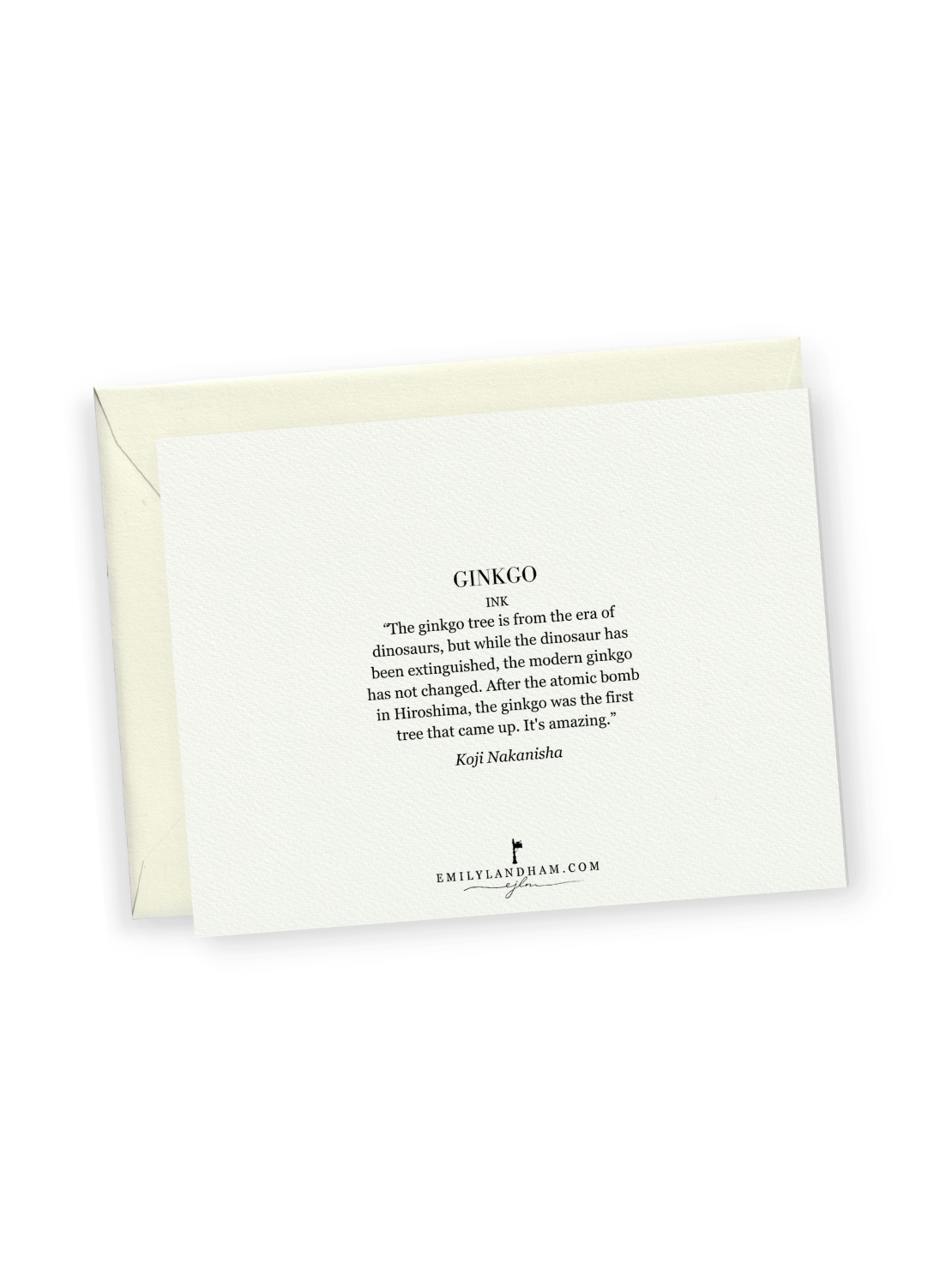 Gingko Leaves Greeting Card Bundle