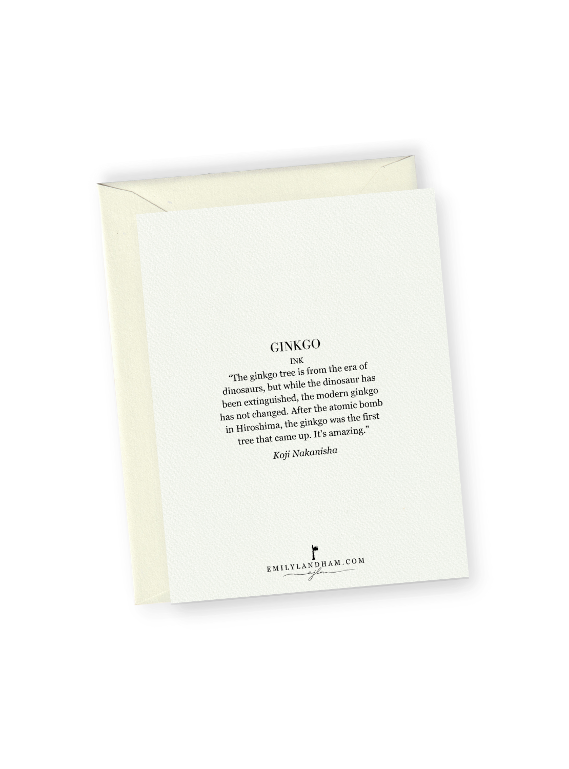 Gingko Leaves Greeting Card Bundle