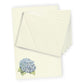 Blue Hydrangea Letter Paper Bundle