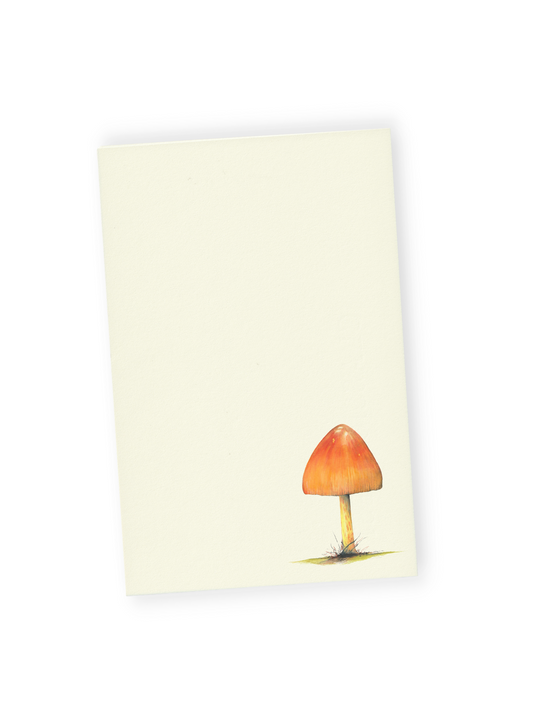 Orange Mushroom Letter Paper Bundle