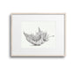 Graphite Leaf No.1 Giclee Print