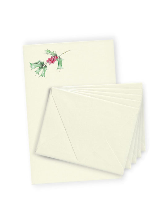 Holly Berries No.2 Letter Paper Bundle