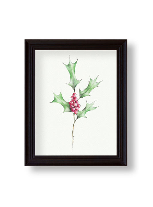 Holly Berries No.1 Giclee Print