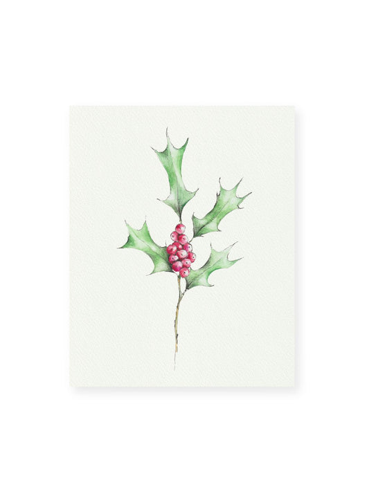 Holly Berries No.1 Giclee Print